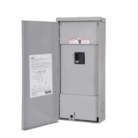 Siemens EQ 200 -Amp 2 -Spaces 2 -Circuit Outdoor Main Breaker Load Center