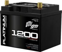 UTV Stereo Platinum Series 1200 AGM Battery - 1200 Cranking Amps, Replacemnt for Polaris RZR, Ranger - 4014609