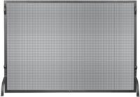 UniFlame, S-1075, Large Wrought Iron Spark Guard Fireplace Screen (50" Wide x 35" Tall)