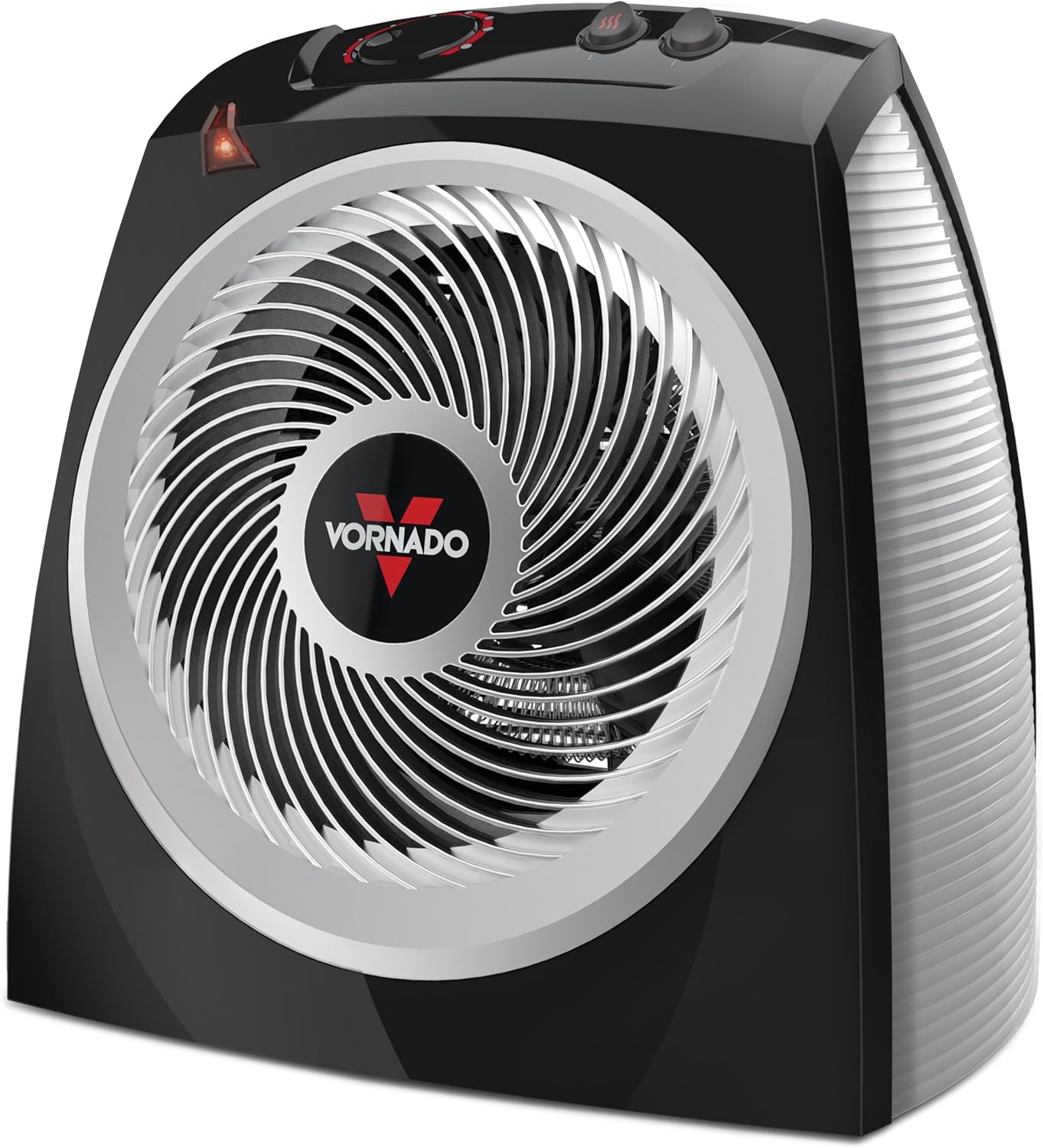 Vornado VH10 (2025) Space Heater for Indoor Use, Adjustable Thermostat, 2 Speeds, Advanced Safety Features, Integrated Carry Handle, Large Heater for Bedroom and Living Room, Quiet Heater, Black Vornado VH10 (2025) Space Heater for Indoor Use, Adjustable Thermostat, 2 Speeds, Advanced Safety Features, Integrated Carry Handle, Large Heater for Bedroom and Living Room, Quiet Heater, Black