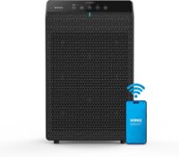 WINIX 5520 Air Purifier for Home Large Room Up to 1882 Ft² in 1 Hr With Air Quality Monitor, True HEPA, High Deodorization Carbon Filter and Auto Mode, Captures Pet Allergies, Smoke, Dust.