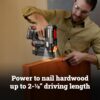 WORX Brad Nailer Cordless, 20V 18 ga Brushless Nail Gun Cordless, High Driving Power, Up to 2-⅛" into Hardwood, Narrow Nose, 3 LEDs, 3000 Nails & 20V 2.0 Ah Battery and Charger Included, PowerShare WORX Brad Nailer Cordless, 20V 18 ga Brushless Nail Gun Cordless, High Driving Power, Up to 2-⅛" into Hardwood, Narrow Nose, 3 LEDs, 3000 Nails & 20V 2.0 Ah Battery and Charger Included, PowerShare