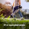 WORX Nitro WG585 40V Cordless Leaf Blower, Electric Blower with 620CFM & 165MPH, Blowers for Lawn Care with Brushless Motor & 3 Speed Control, 2 Batteries & Charger Included WORX Nitro WG585 40V Cordless Leaf Blower, Electric Blower with 620CFM & 165MPH, Blowers for Lawn Care with Brushless Motor & 3 Speed Control, 2 Batteries & Charger Included