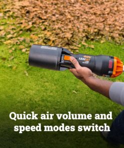 WORX Nitro WG585 40V Cordless Leaf Blower, Electric Blower with 620CFM & 165MPH, Blowers for Lawn Care with Brushless Motor & 3 Speed Control, 2 Batteries & Charger Included WORX Nitro WG585 40V Cordless Leaf Blower, Electric Blower with 620CFM & 165MPH, Blowers for Lawn Care with Brushless Motor & 3 Speed Control, 2 Batteries & Charger Included