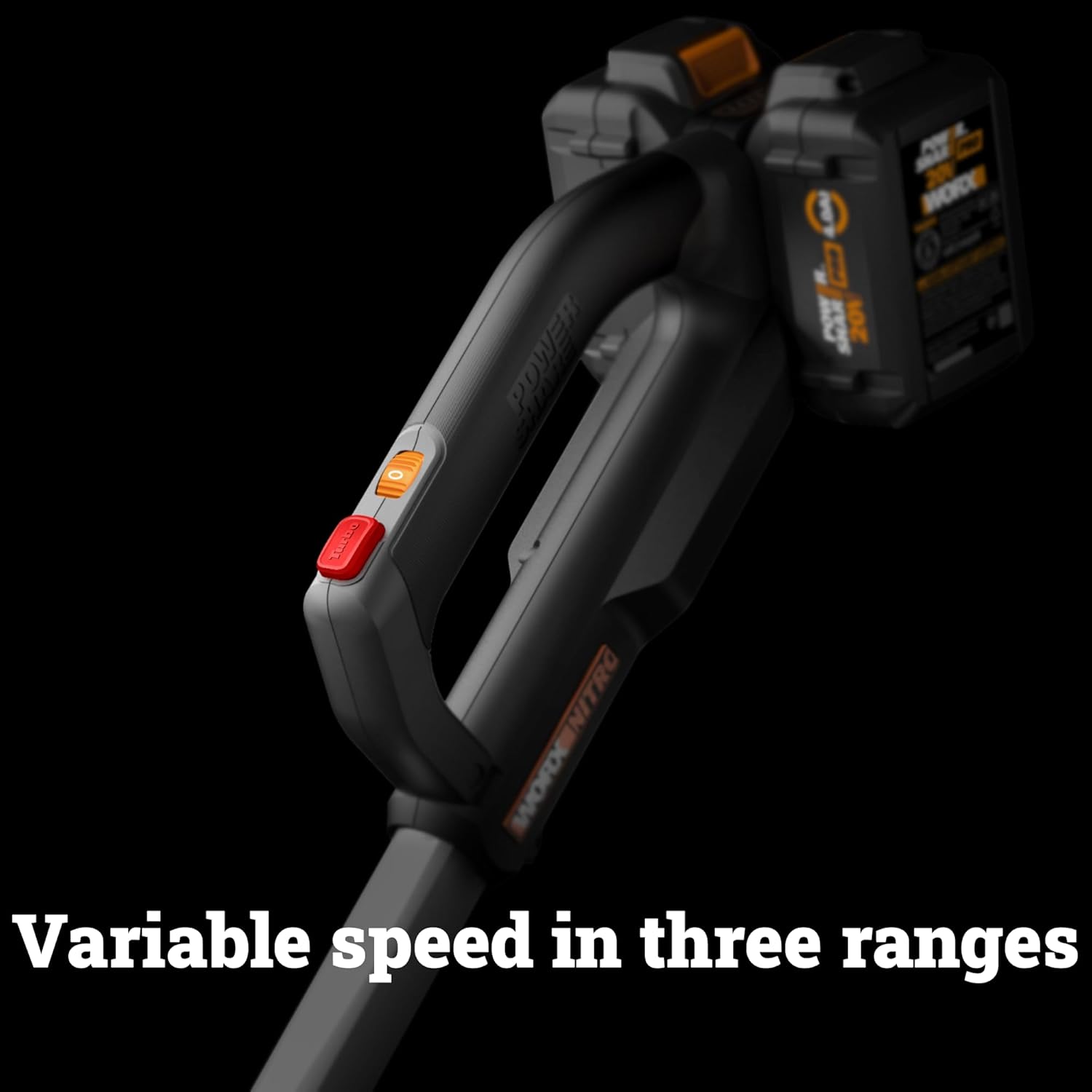 WORX Nitro WG585 40V Cordless Leaf Blower, Electric Blower with 620CFM & 165MPH, Blowers for Lawn Care with Brushless Motor & 3 Speed Control, 2 Batteries & Charger Included9 WORX Nitro WG585 40V Cordless Leaf Blower, Electric Blower with 620CFM & 165MPH, Blowers for Lawn Care with Brushless Motor & 3 Speed Control, 2 Batteries & Charger Included