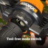 WORX WG583.9 40V Cordless Leaf Blower, 3 in 1 Blowers for Lawn Care with Vacuum & Mulcher, Electric Blower with Brushless Motor & 2 Speed Control, 2 Batteries & Charger Not Included WORX WG583.9 40V Cordless Leaf Blower, 3 in 1 Blowers for Lawn Care with Vacuum & Mulcher, Electric Blower with Brushless Motor & 2 Speed Control, 2 Batteries & Charger Not Included
