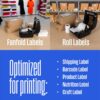 Westinghouse Thermal Shipping Label Printer USB, 4x6 Label Commercial Grade, Compatible with USPS, UPS, FedEx, eBay, Shopify, Amazon, & More, Desktop Label Printer for Packages, Includes Sample Labels