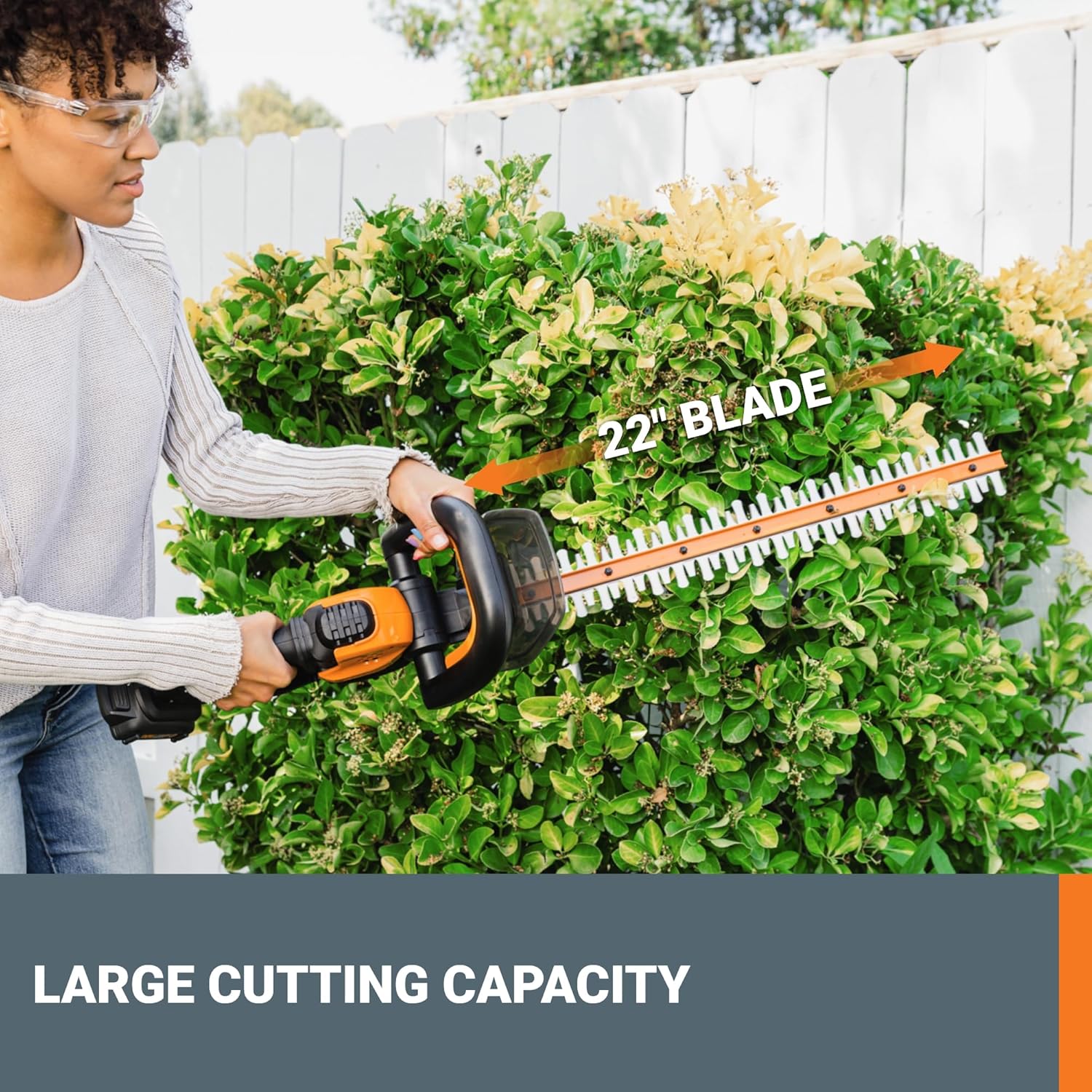 Worx 20V String Trimmer + Turbine Blower + Hedge Trimmer (Batteries & Charger Included)6 Worx 20V String Trimmer + Turbine Blower + Hedge Trimmer (Batteries & Charger Included)