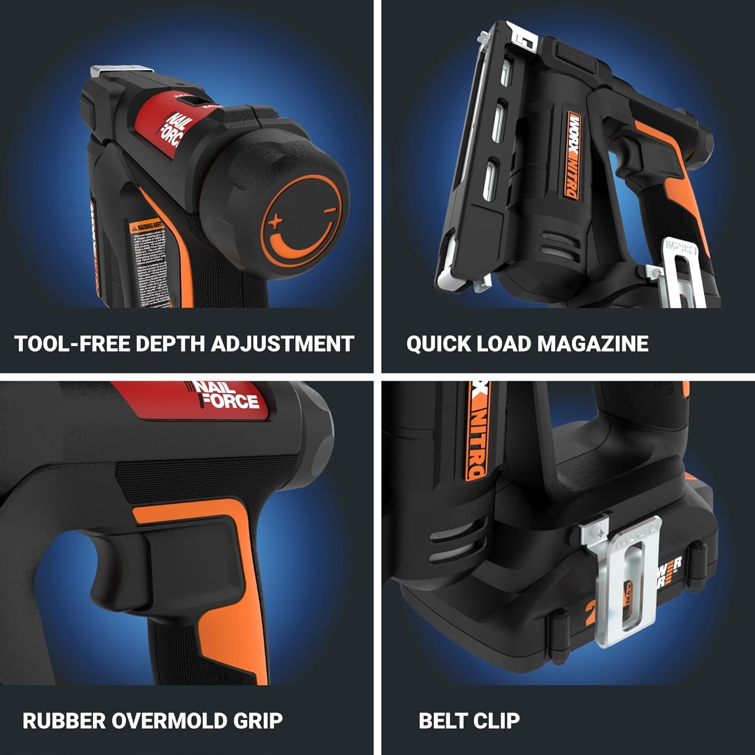 Worx Nitro WX843L 20V Power Share 3 8 Cordless Crown Stapler6 Worx Nitro WX843L 20V Power Share 3/8" Cordless Crown Stapler