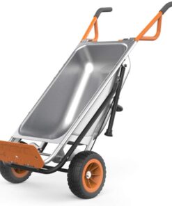 Worx WG050 8-in-1 Aerocart Garden Cart/Wheelbarrow Heavy Duty/Dolly