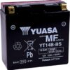 Yuasa YUAM624B4 YT14B-BS Maintenance Free AGM Battery with Acid pack