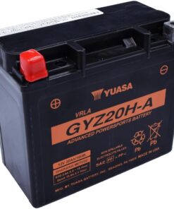Yuasa YUAM720GHA Yuasa Battery GYZ20H-A Sealed Factory Activated