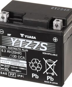 Yuasa YUAM727ZS YTZ7S Factory Activated YTZ High Performance AGM Battery