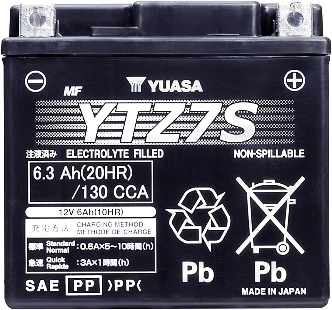 Yuasa YUAM727ZS YTZ7S Factory Activated YTZ High Performance AGM Battery Yuasa YUAM727ZS YTZ7S Factory Activated YTZ High Performance AGM Battery - Image 2