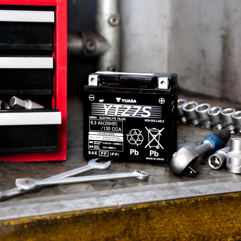 Yuasa YUAM727ZS YTZ7S Factory Activated YTZ High Performance AGM Battery Yuasa YUAM727ZS YTZ7S Factory Activated YTZ High Performance AGM Battery - Image 3
