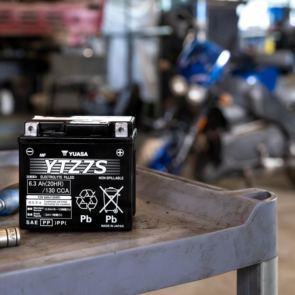 Yuasa YUAM727ZS YTZ7S Factory Activated YTZ High Performance AGM Battery Yuasa YUAM727ZS YTZ7S Factory Activated YTZ High Performance AGM Battery - Image 4