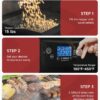 Z GRILLS ZPG-450A2 Wood Pellet Grill & Smoker, PID V2.1 Controller, 459 Sq in Cook Area, Foldable Shelf, Meat Probe, Rain Cover, 8 in 1 BBQ Grill Outdoor Auto Temperature Control, Bronze