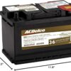 ACDelco Gold 48AGM (88864541) 36 Month Warranty AGM BCI Group 48 Battery