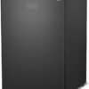 BLACK+DECKER 2.5 Cu. Ft. Compact Refrigerator, ENERGY STAR Certified, Single Door Mini Fridge with Chiller Compartment, Personal Fridge for Home or Dorm Room, R600a Refrigerant, BCRK25B, Black