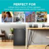 BLACK+DECKER 2.5 Cu. Ft. Compact Refrigerator, ENERGY STAR Certified, Single Door Mini Fridge with Chiller Compartment, Personal Fridge for Home or Dorm Room, R600a Refrigerant, BCRK25B, Black