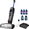 Bissell Crosswave Cordless Plus, Wet Dy Vacuum w/FurFinder Headlights + Super Concentrate Multi Surface Formula for Sealed Hard Surfaces and Area Rugs