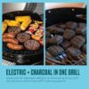Bistro Pro Electric Grill & Griddle + Charcoal Mode, Black - 25302145