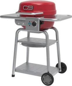 Bistro Pro Electric Grill & Griddle + Charcoal Mode, Red - 25302146