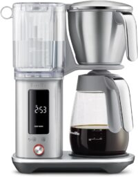 Breville Luxe Drip Coffee Machine, Brushed Stainless Steel, Glass Carafe