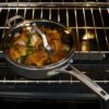 Calphalon Premier Hard-Anodized Nonstick 3.5-Quart Sauce Pan with Lid, Black, 3.5 QT