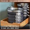 Calphalon Premier Hard-Anodized Nonstick Cookware Set, 11-Piece, Metal Utensil Safe, PFOA-Free