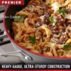 Calphalon Premier Hard-Anodized Nonstick Cookware Set, 8-Piece, Metal Utensil Safe, PFOA-Free