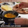 Calphalon Premier Space-Saving Nonstick Cookware Set, 13-inch, Stackable, Hard-Anodized Aluminum Calphalon Premier Space-Saving Nonstick Cookware Set, 13-inch, Stackable, Hard-Anodized Aluminum