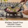 Calphalon® Hard-Anodized Nonstick 10-Piece Cookware Set (NEW 10-Piece Set with No Boil Inserts)