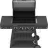 Charbroil 463253825 Performance Series 4-Burner Gas Grill Cart, Gray