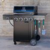 Charbroil 463253925 Performance Series 4-Burner Gas Grill Cabinet with Side Burner, Black