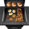 Charbroil 463676724 Pro Series with Amplifire Infrared Technology 2-Burner Propane Gas Grill and Griddle Cabinet, Black