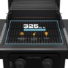 Charbroil 463676724 Pro Series with Amplifire Infrared Technology 2-Burner Propane Gas Grill and Griddle Cabinet, Black