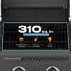 Charbroil 463638125 Performance Series 2-Burner Gas Grill Cabinet, Stainless Steel