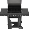Charbroil 463254025 Performance Series 4-Burner Gas Grill Cabinet with Side Burner, Gray