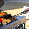 Charbroil 463254025 Performance Series 4-Burner Gas Grill Cabinet with Side Burner, Gray