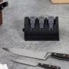 Chef'sChoice Replacement Module for 20-Degree Class Knives has Diamond Honing, Compatible with Commercial Knife Sharpener Model 0210008, 3-Stage, Black