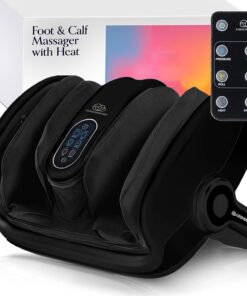 Cloud Massage Shiatsu Foot Massager with Heat, Deep Kneading Therapy for Pain Relief, Circulation, Post-Activity Relaxation - Foot Massager for Plantar Fasciitis, and Arthritis Relief