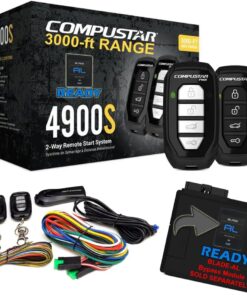 Compustar CS4900-S (4900S) 2-Way Remote Start and Keyless Entry System with 3000-ft Range