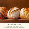 Cuisinart CBK-210 Bread Maker Machine, Stainless Steel Convection Bread Machine with 16 Menu Options, 3 Loaf Sizes Up to 2 Lb.