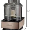 Cuisinart DFP-14UMBY Food Processor 14-Cup Vegetable Chopper for Mincing, Dicing, Umber Stainless Steel