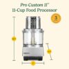 Cuisinart DLC-8SBCYP1 Food Processor, Pro Custom 11 Cup, Brushed Chrome Cuisinart DLC-8SBCYP1 Food Processor, Pro Custom 11 Cup, Brushed Chrome