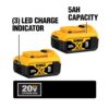 DEWALT DCK233P2 20V MAX XR Cordless Impact Driver/Rotary Hammer 2 Tool Combo Kit, (2) 20V 5.0Ah Batteries and Charger DEWALT DCK233P2 20V MAX XR Cordless Impact Driver/Rotary Hammer 2 Tool Combo Kit, (2) 20V 5.0Ah Batteries and Charger