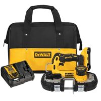 DEWALT DCS377Q1 ATOMIC 20V MAX Lithium-Ion Cordless Brushless 1-3/4 in. Bandsaw Kit with 4.0Ah Battery, Charger and Bag