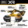 DEWALT DCS378P1 20-Volt MAX Lithium-Ion 3-3/8 in. Cordless Band Saw with 5 Ah Battery, Charger and Bag