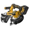 DEWALT DCS378P1 20-Volt MAX Lithium-Ion 3-3/8 in. Cordless Band Saw with 5 Ah Battery, Charger and Bag
